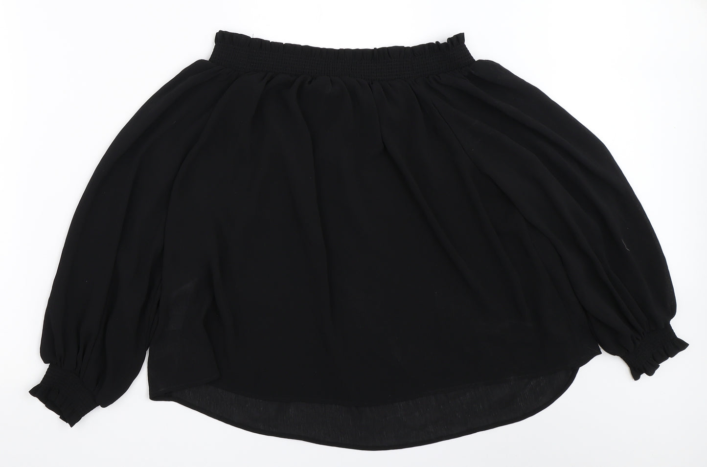 New Look Womens Black   Basic Blouse Size 10