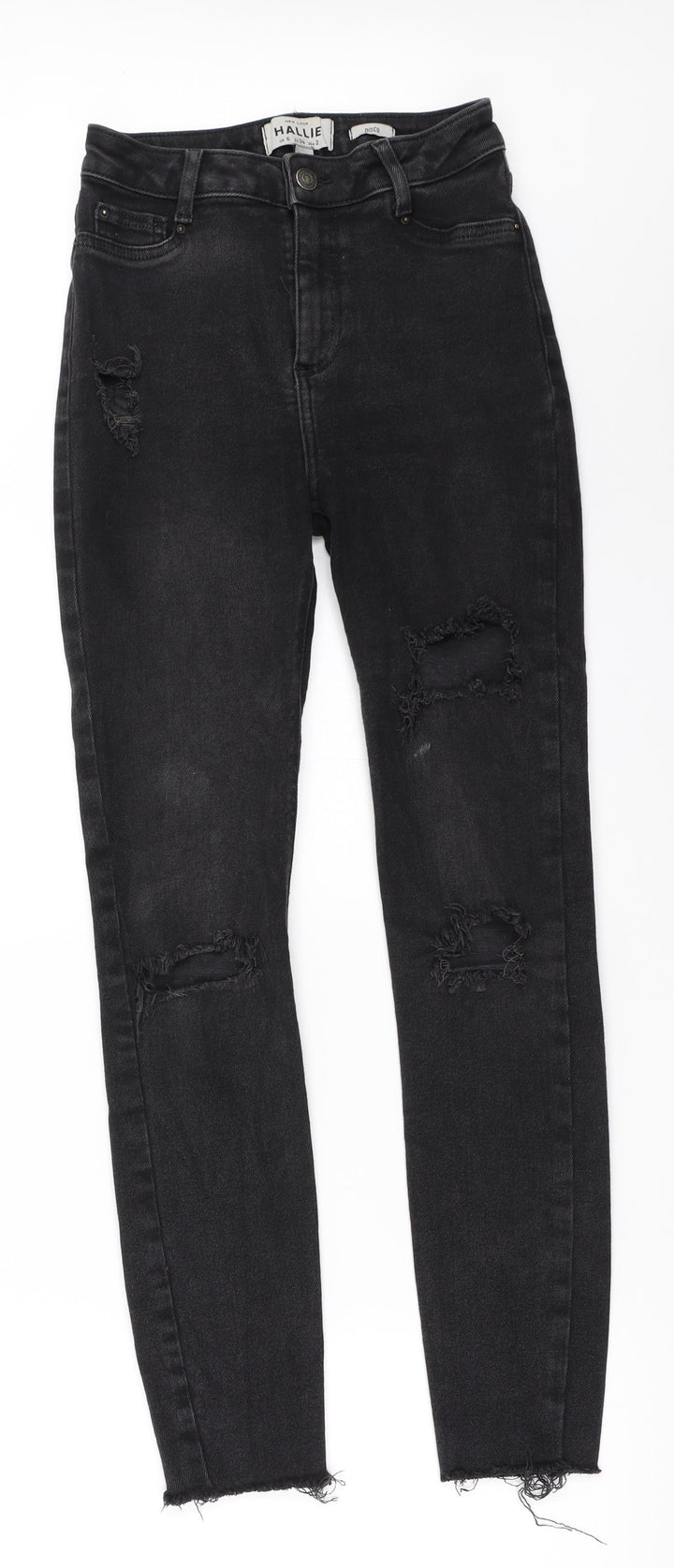 New Look Womens Black Skinny Jeans Size 6 L27.5 in