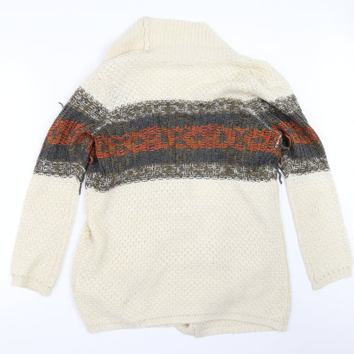 Peacocks Womens Beige   Cardigan Jumper Size S
