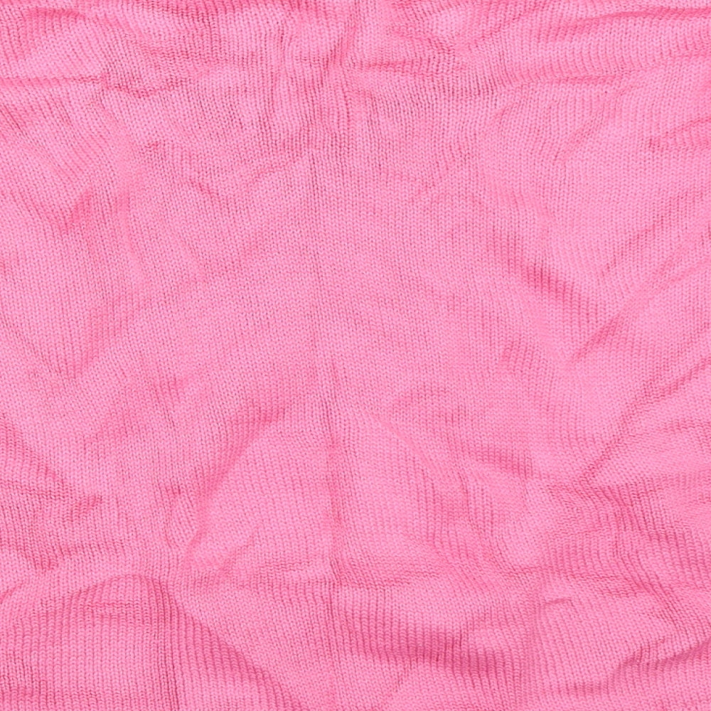 Rick Cardona Womens Pink   Pullover Jumper Size 14