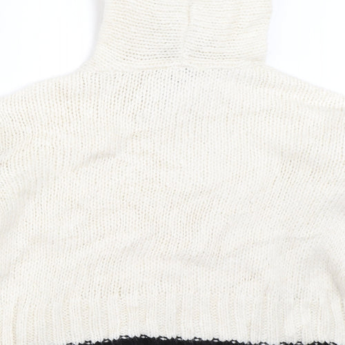 Miss Selfridge Womens Ivory   Pullover Jumper Size 6