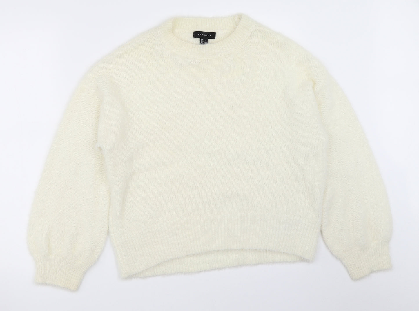 New Look Womens Ivory   Pullover Jumper Size S