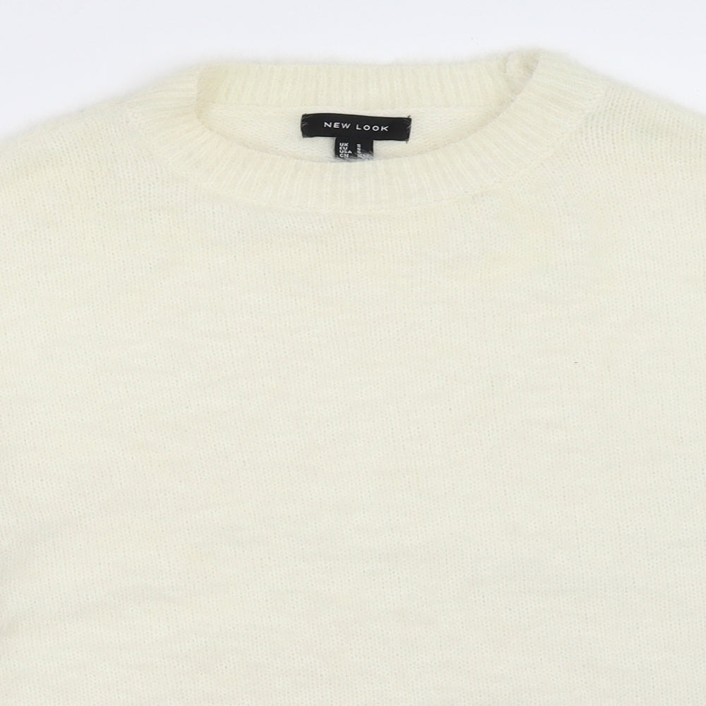 New Look Womens Ivory   Pullover Jumper Size S