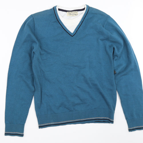 Burton Mens Blue   Pullover Jumper Size S