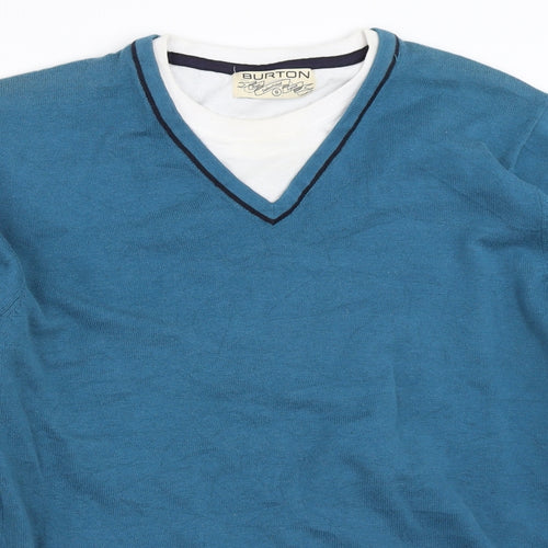 Burton Mens Blue   Pullover Jumper Size S