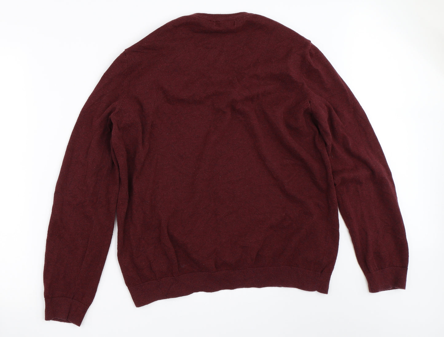 TU Mens Red   Pullover Jumper Size L