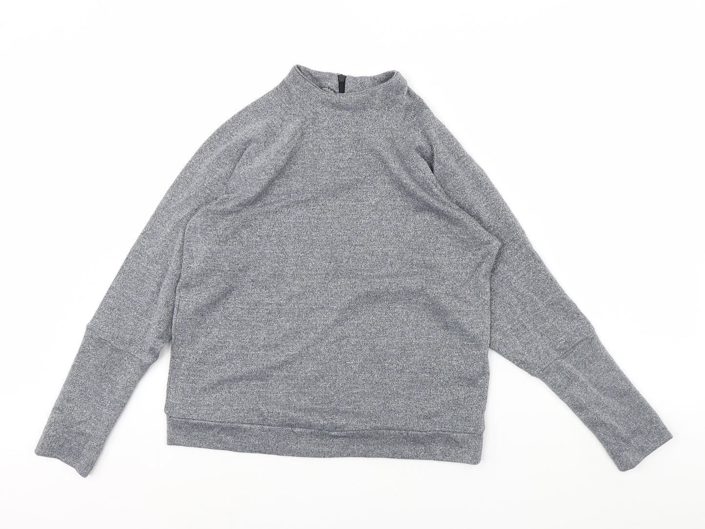 Jaqueline de Yong Womens Silver   Pullover Jumper Size M