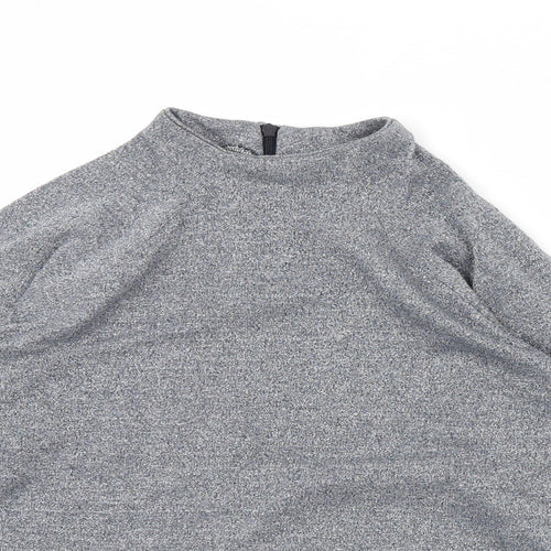 Jaqueline de Yong Womens Silver   Pullover Jumper Size M
