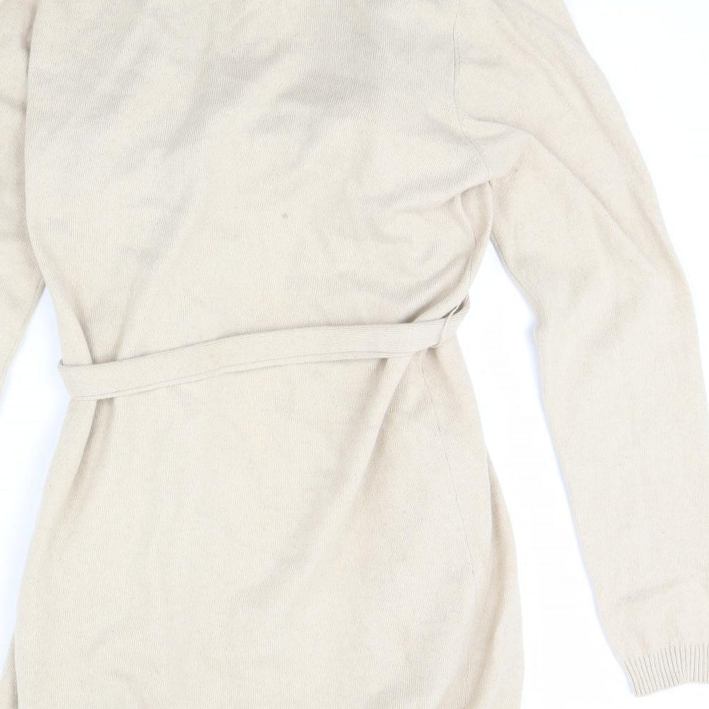 dear dharma Womens Beige   Cardigan Jumper Size 10