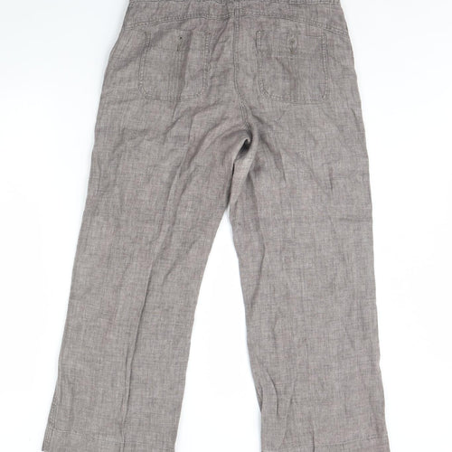 George Womens Grey   Trousers  Size 12 L30 in