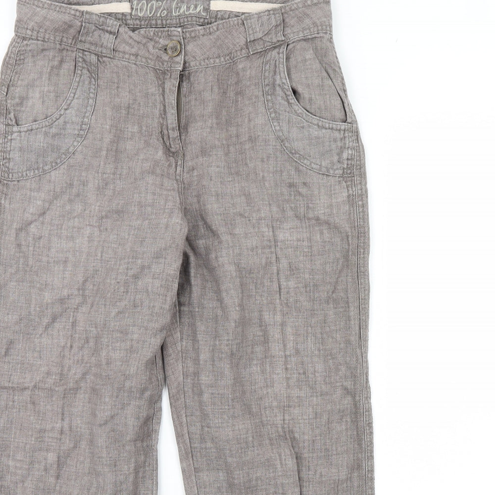 George Womens Grey   Trousers  Size 12 L30 in