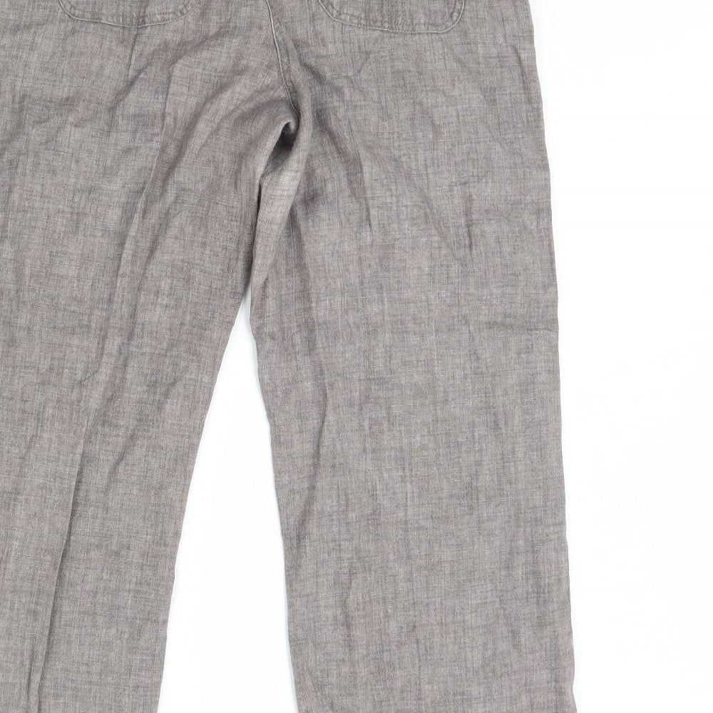 George Womens Grey   Trousers  Size 12 L30 in
