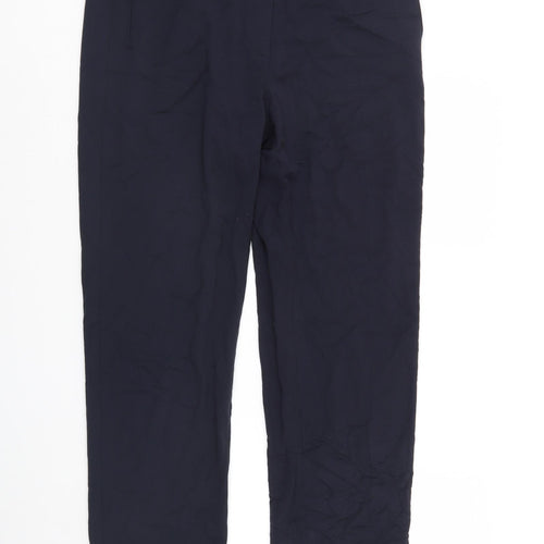 m&s Womens Blue   Trousers  Size 16 L30 in