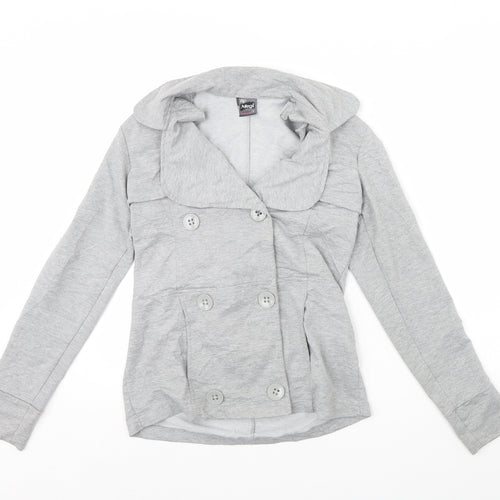 Megi Womens Grey   Jacket  Size L