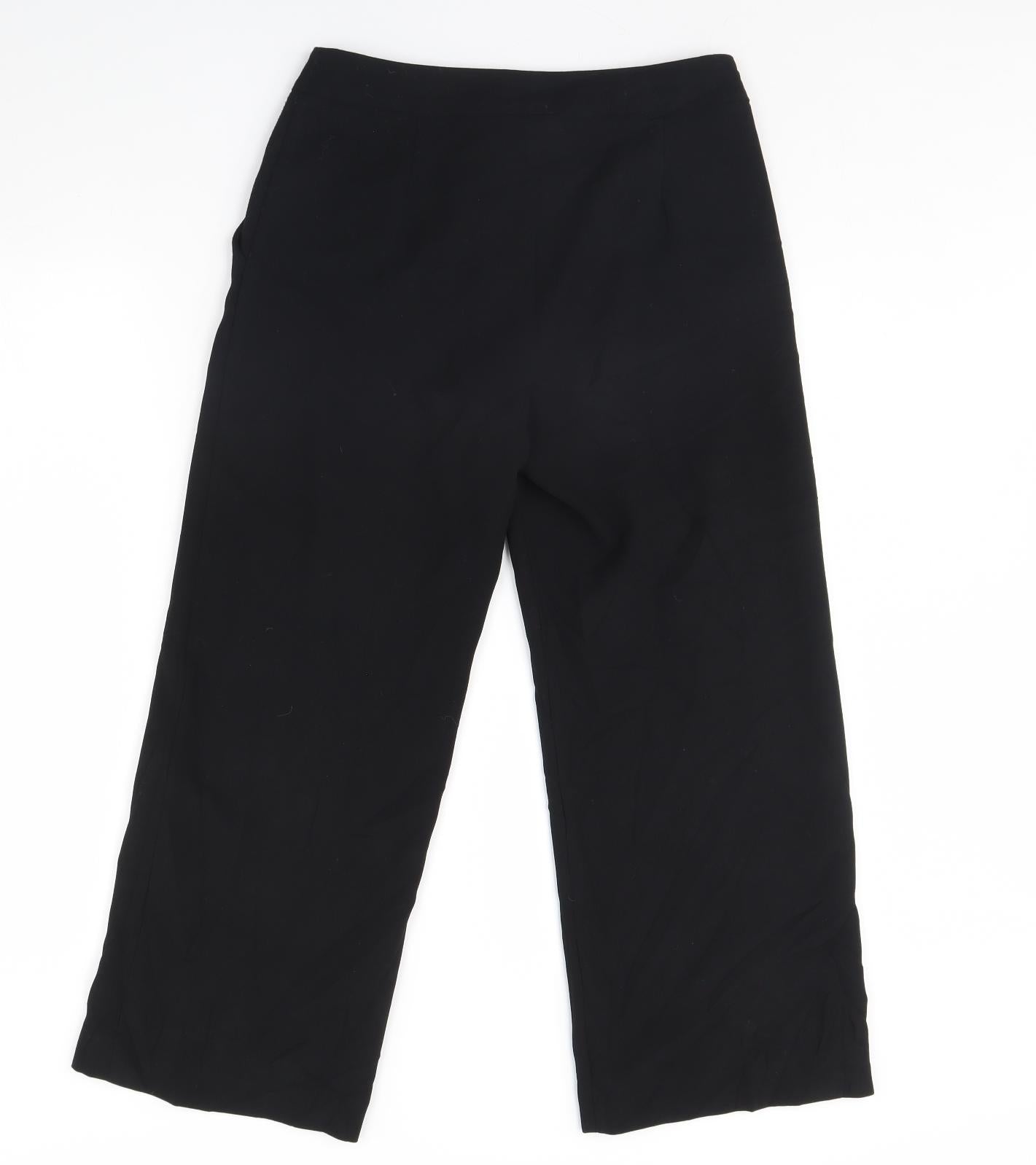 Hobbs Womens Black   Trousers  Size 8 L30 in