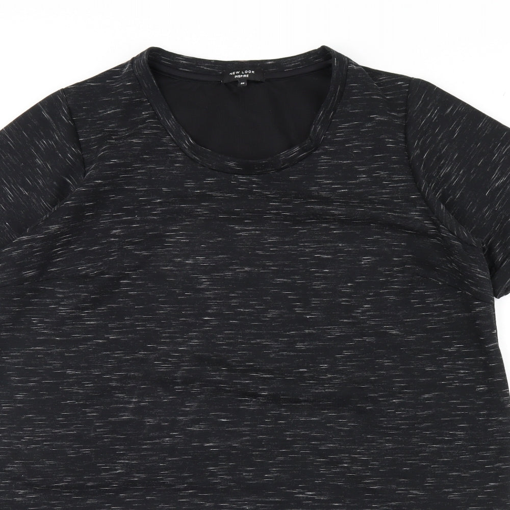 New Look Womens Black   Basic T-Shirt Size 20