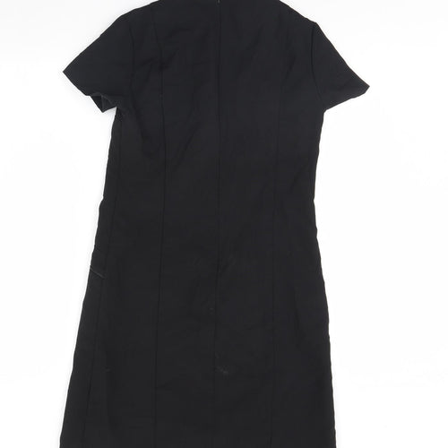 Simon Jersey Womens Black   Pencil Dress  Size 8