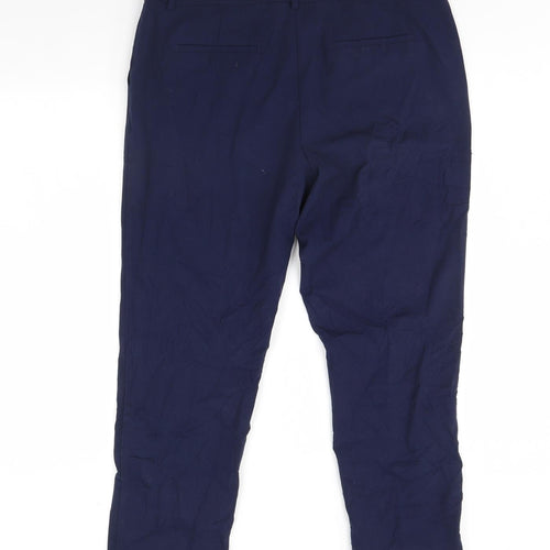 Olsen Womens Blue   Trousers  Size 40 in L29 in