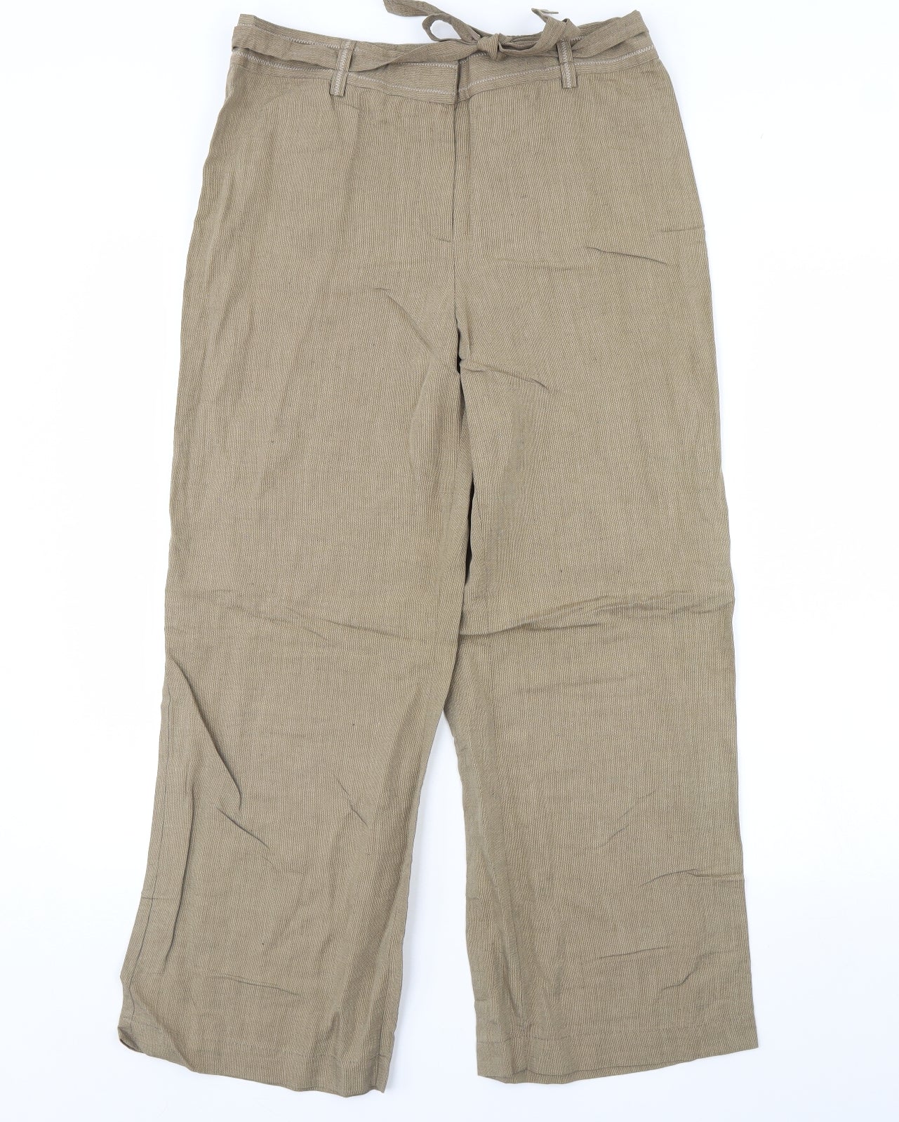 &S Womens Beige   Trousers  Size 12 L30 in