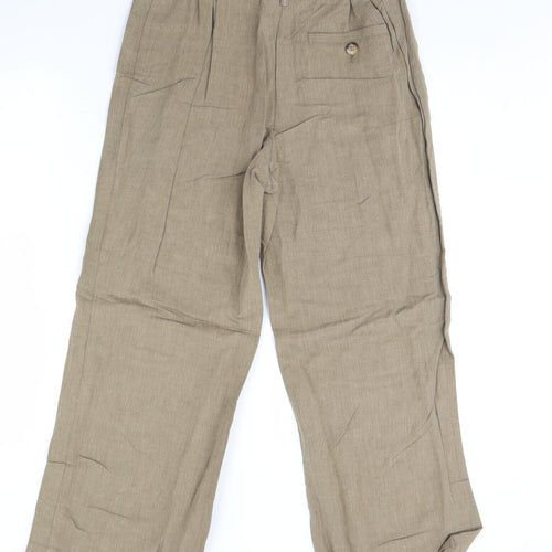 &S Womens Beige   Trousers  Size 12 L30 in