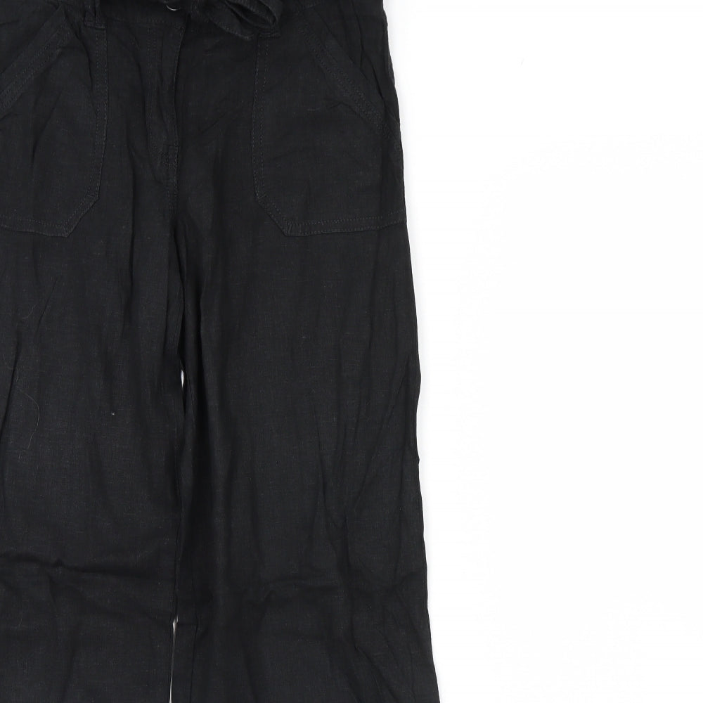 NEXT Womens Black   Trousers  Size 10 L32 in