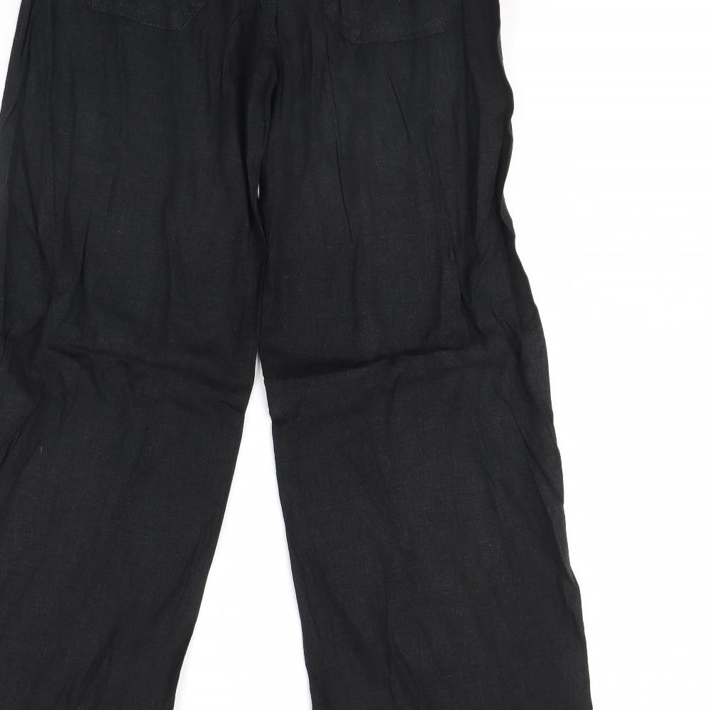 NEXT Womens Black   Trousers  Size 10 L32 in