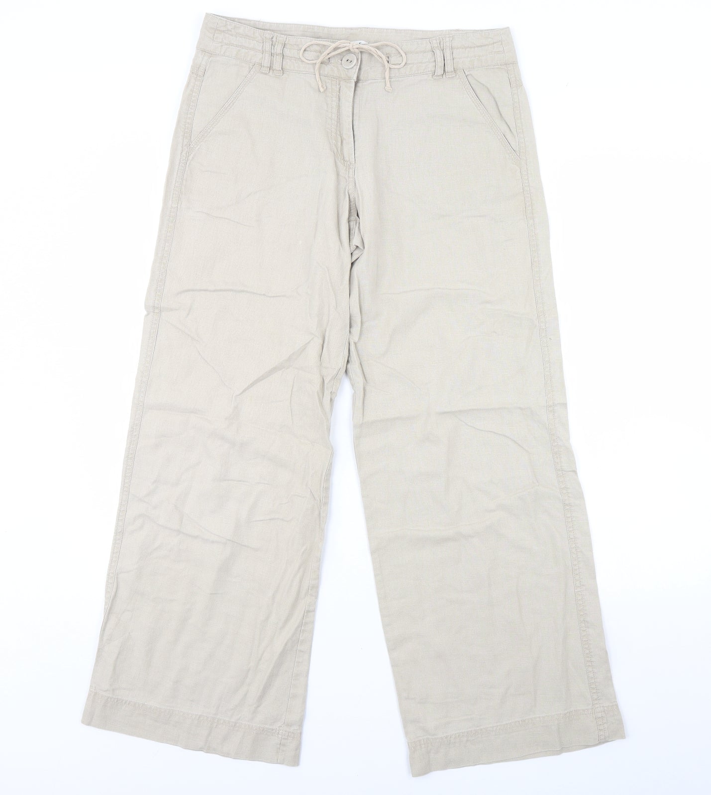 George Womens Beige   Trousers  Size 10 L30 in