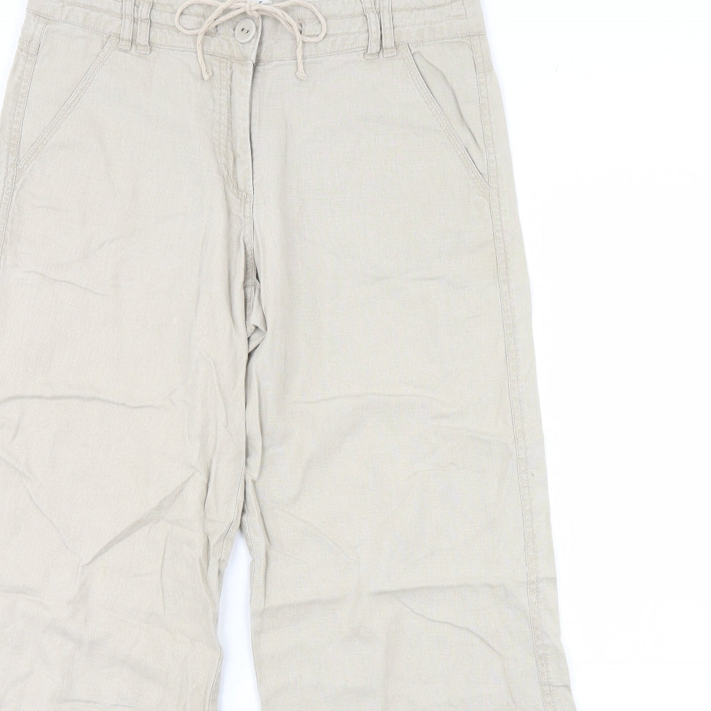 George Womens Beige   Trousers  Size 10 L30 in