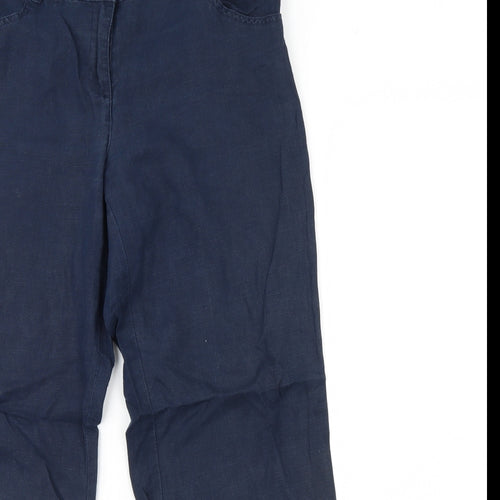 Annuci Womens Blue   Trousers  Size 36 in L30 in