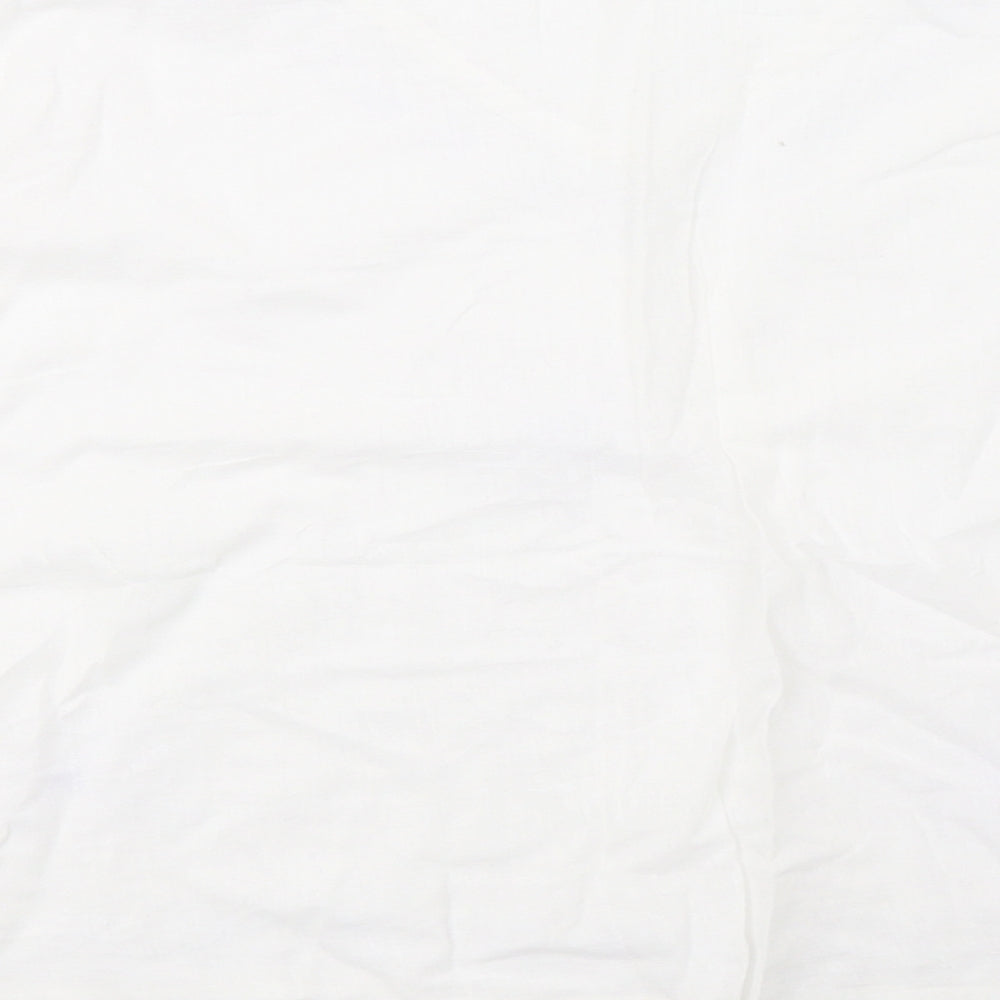 Preworn Womens White   Basic Blouse Size M
