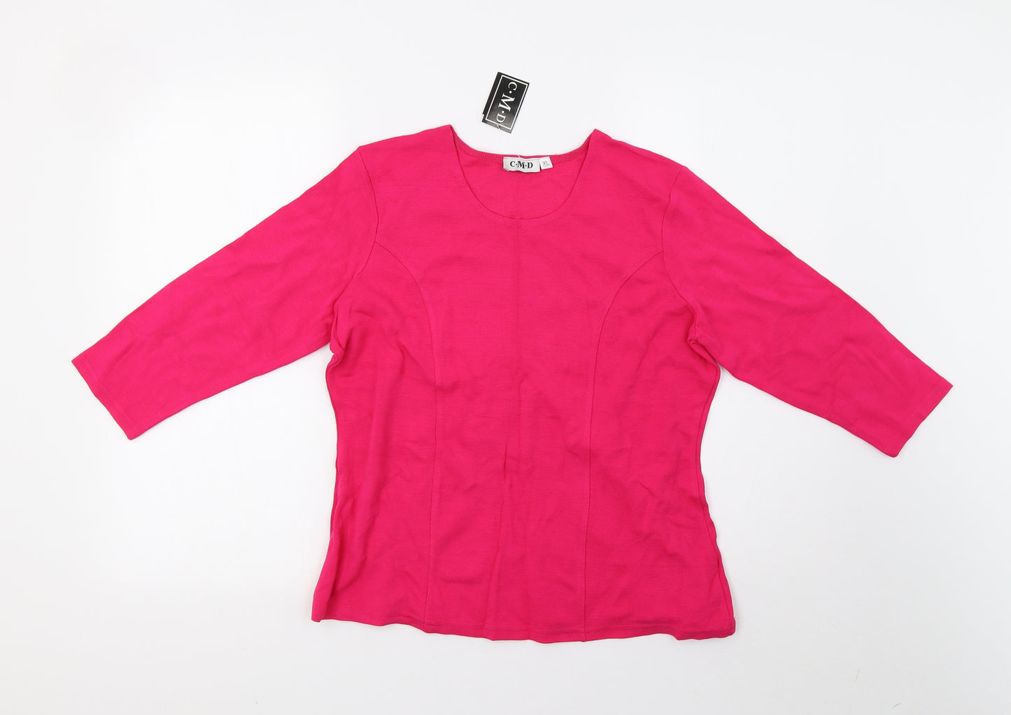 cmd Womens Pink   Pullover Sweatshirt Size XL