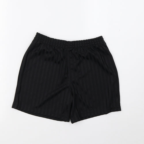 George Boys Black   Sweat Shorts Size 8-9 Years