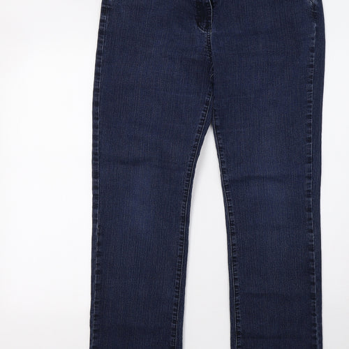 Sainsburys Womens Blue  Denim Straight Jeans Size 16 L30 in