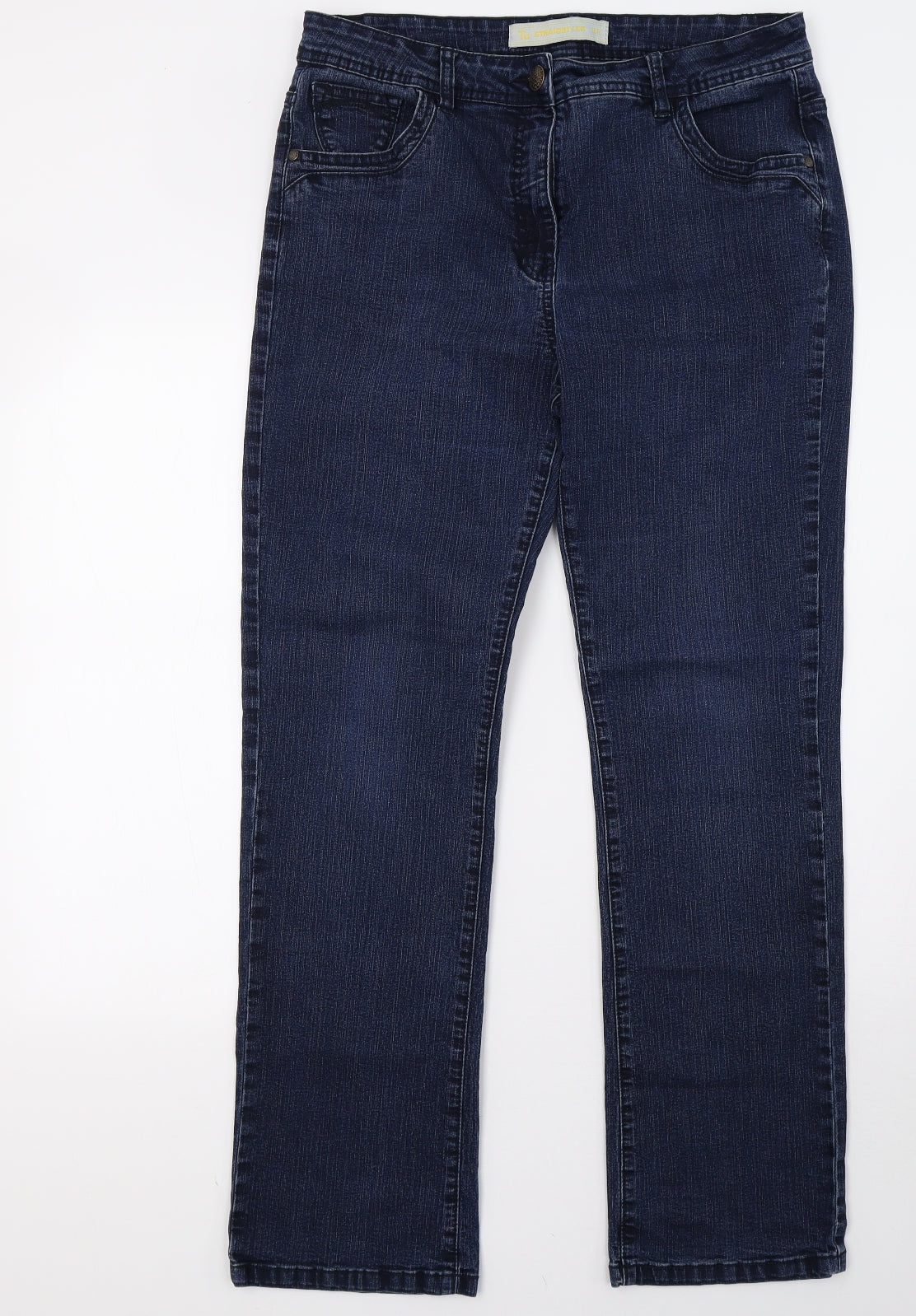 Sainsburys Womens Blue  Denim Straight Jeans Size 16 L30 in