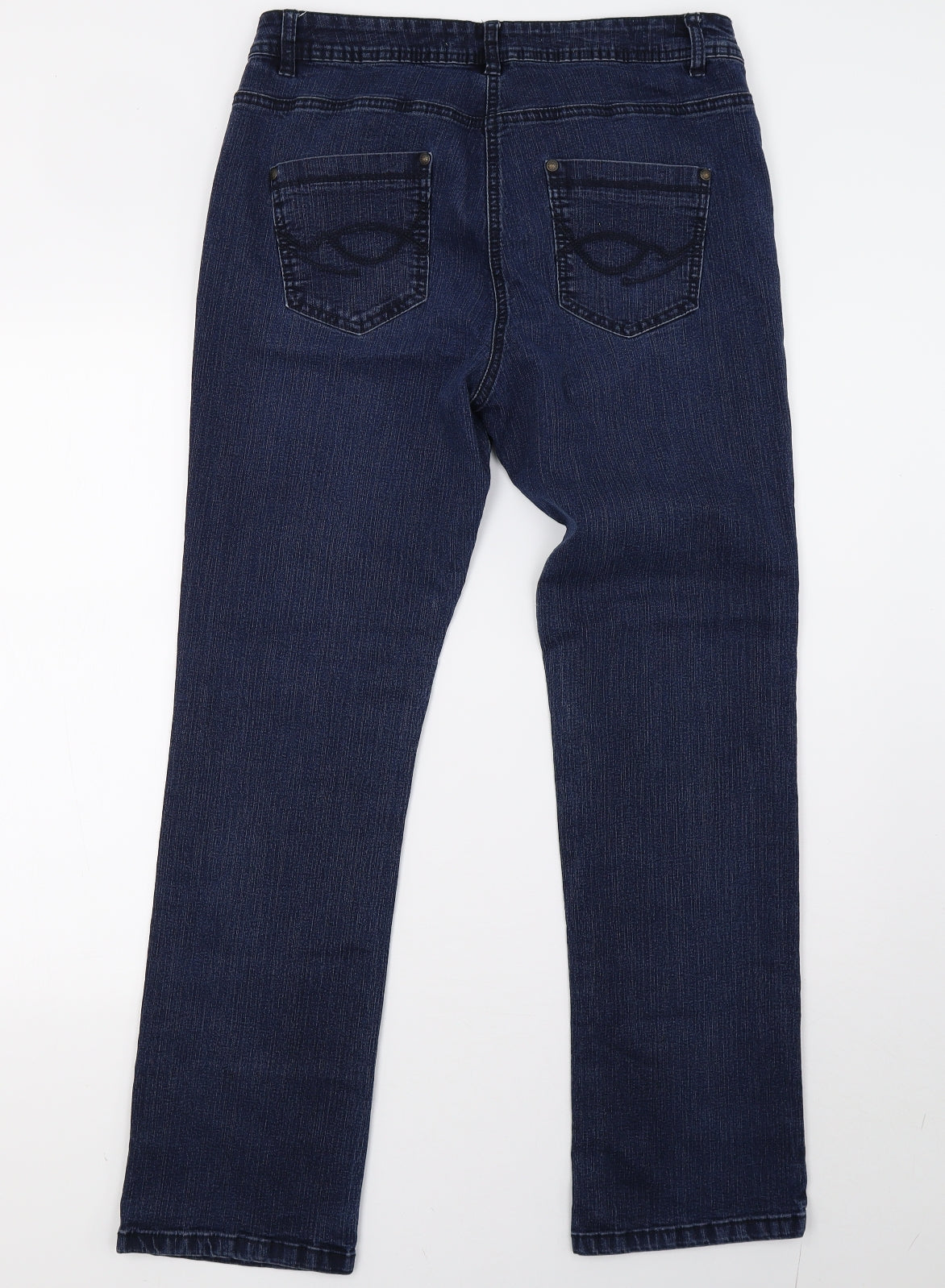 Sainsburys Womens Blue  Denim Straight Jeans Size 16 L30 in