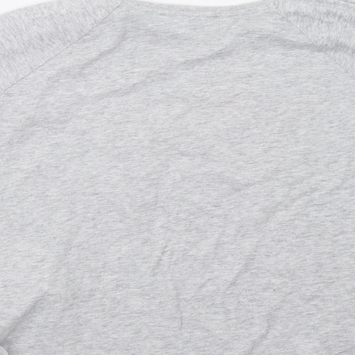H&M Girls Grey    Pyjama Top Size 8-9 Years  - sunday vibes