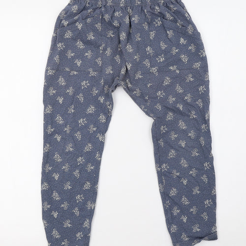NEXT Girls Blue Polka Dot   Pyjama Pants Size 7 Years