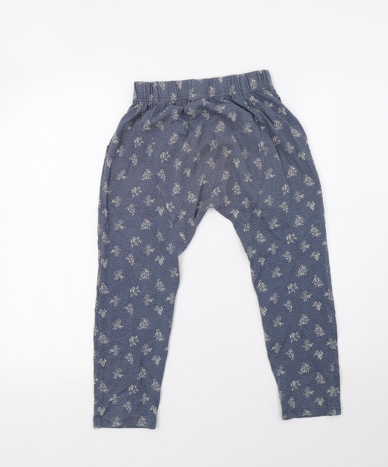 NEXT Girls Blue Polka Dot   Pyjama Pants Size 7 Years