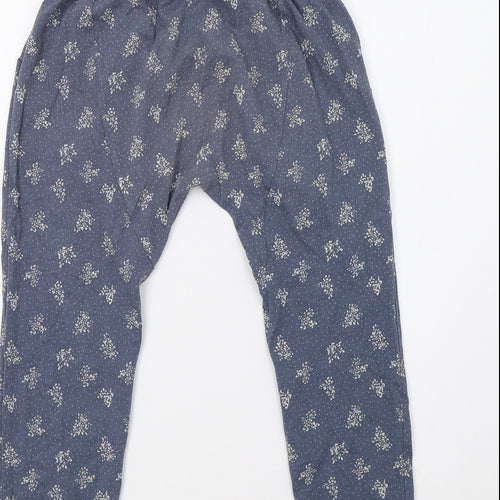 NEXT Girls Blue Polka Dot   Pyjama Pants Size 7 Years