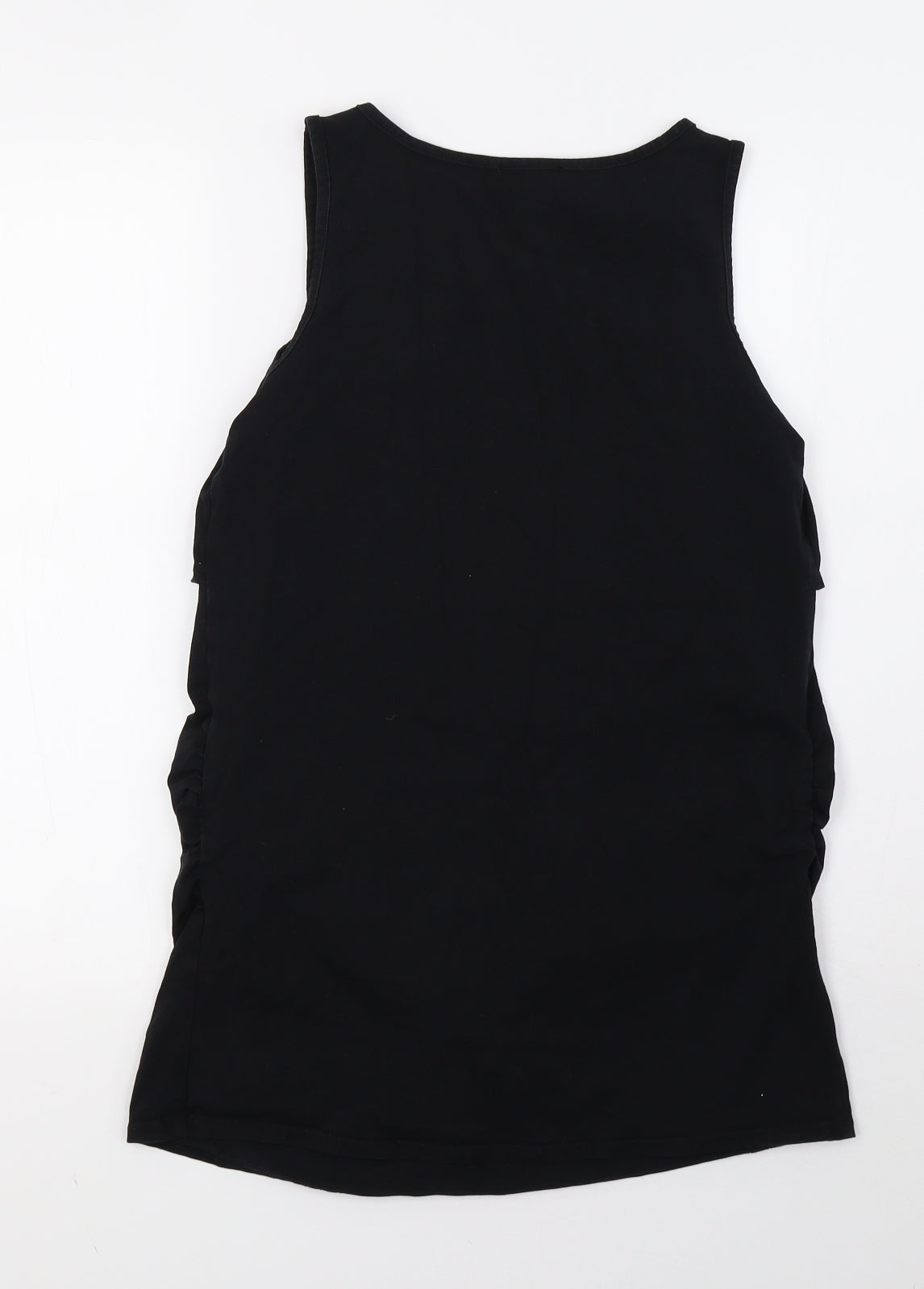 George Womens Black   Basic T-Shirt Size 12