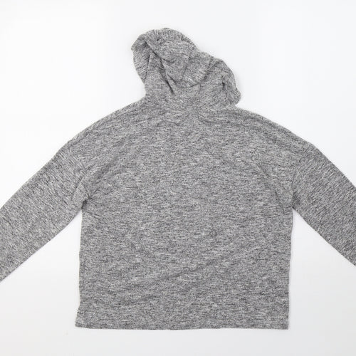 Matalan Girls Grey   Pullover Hoodie Size 11 Years