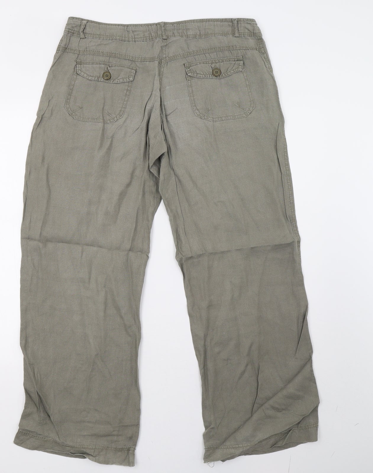 Primark Womens Green   Trousers  Size 14 L29 in