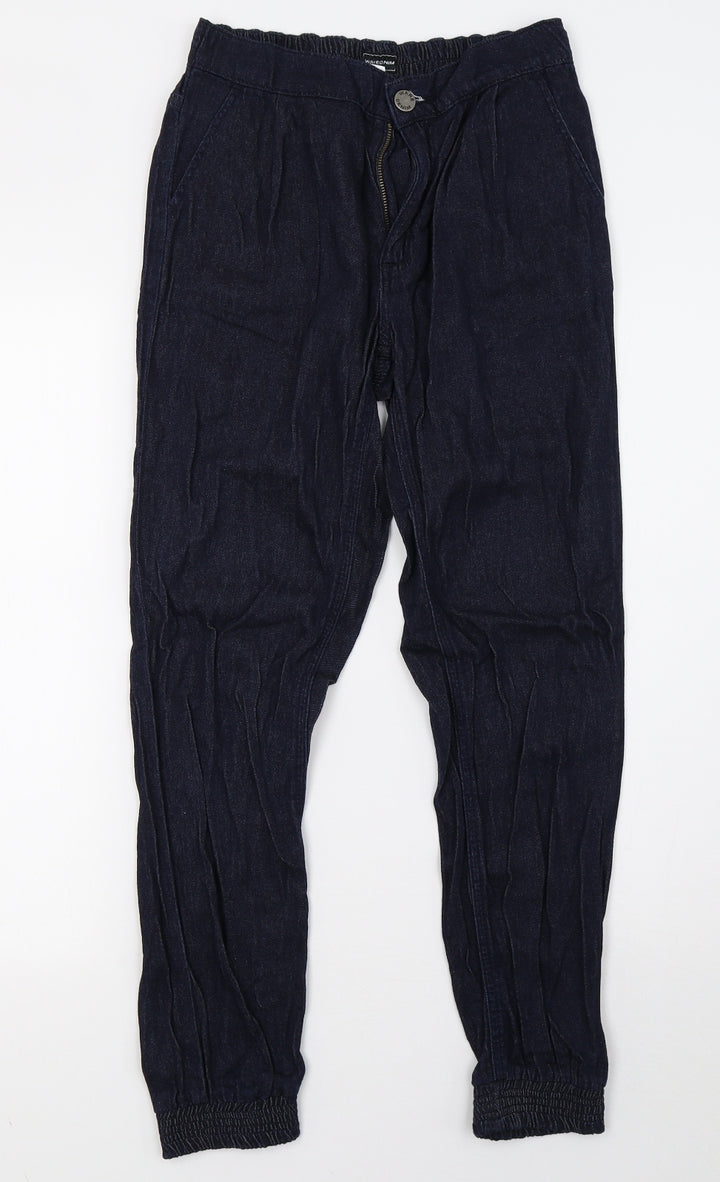 weardenim Womens Blue Denim Skinny Jeans Size 8 L28 in