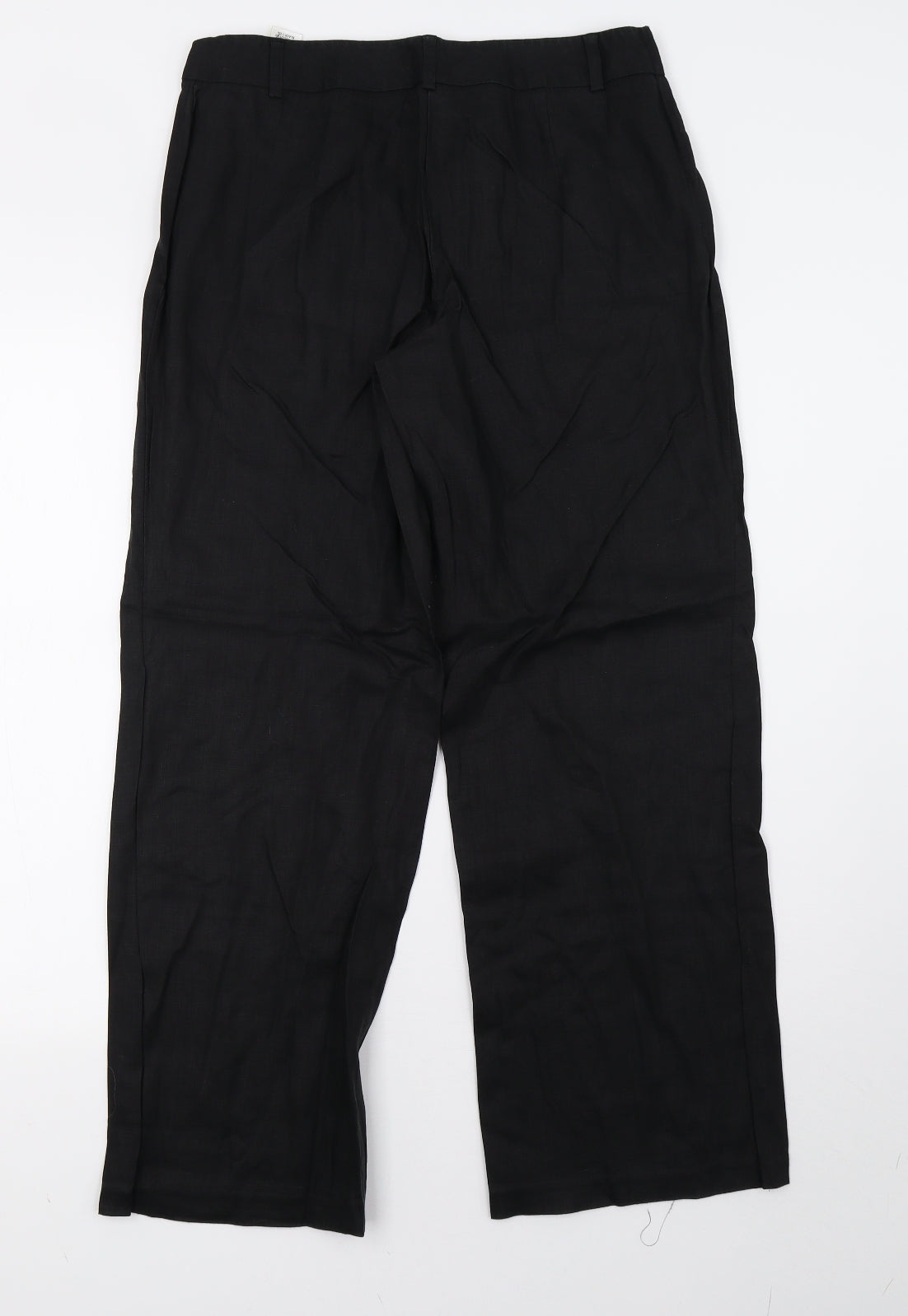 Marks and Spencer Womens Black   Trousers  Size 12 L28 in