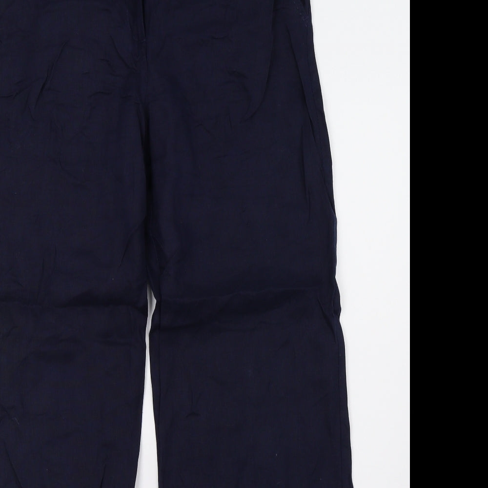 Sainsburys Womens Blue   Trousers  Size 12 L31 in