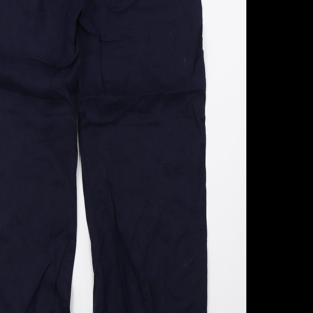 Sainsburys Womens Blue   Trousers  Size 12 L31 in