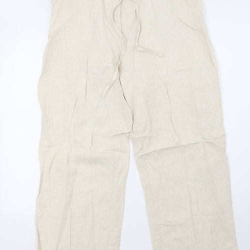 Cotton Traders Womens Beige   Trousers  Size 18 L29 in