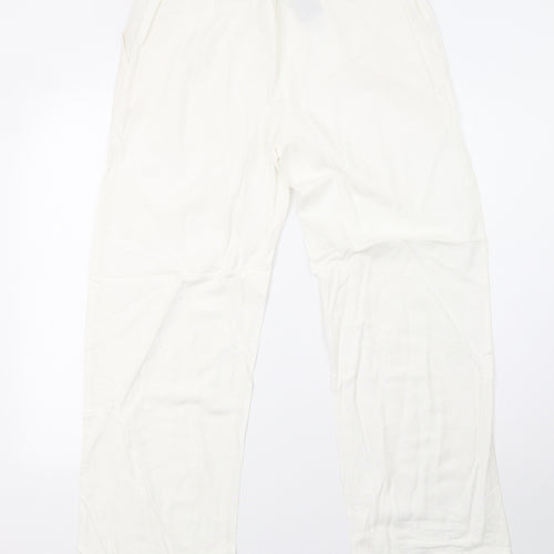 marisota Womens White   Trousers  Size 12 L32 in