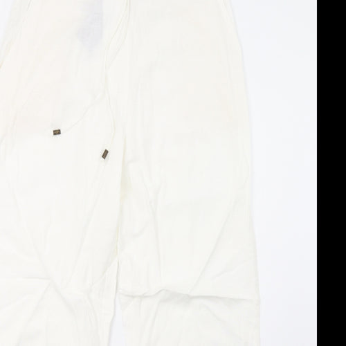 marisota Womens White   Trousers  Size 12 L32 in
