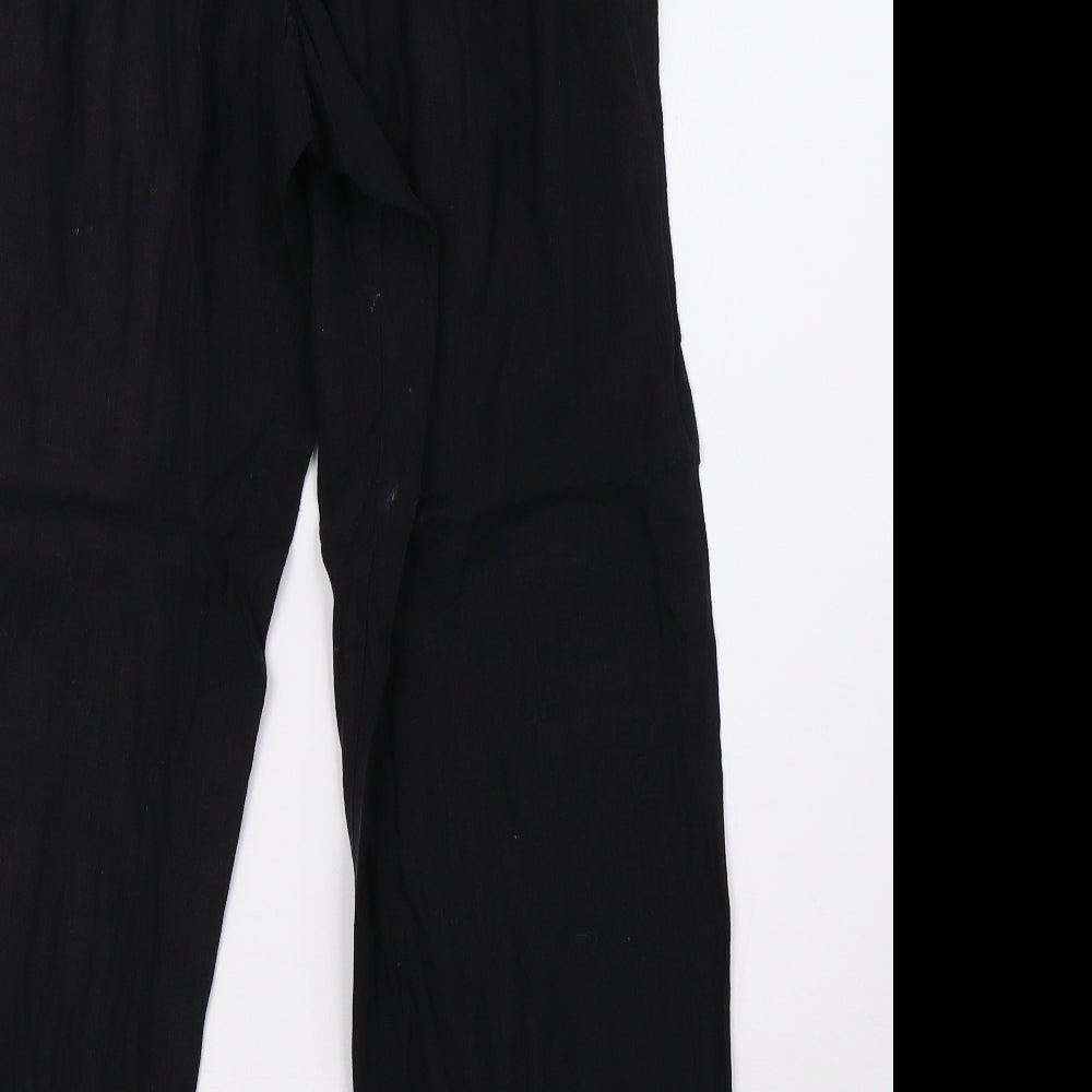Marks and Spencer Mens Black   Trousers  Size 32 L29 in